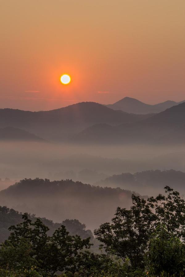 Lazy Bear Den Villa Sevierville Bagian luar foto