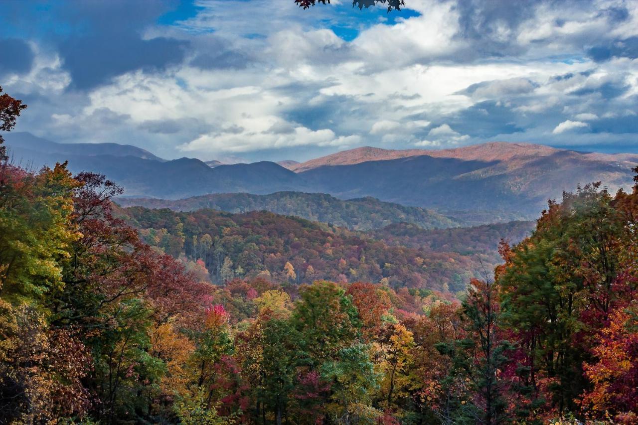 Lazy Bear Den Villa Sevierville Bagian luar foto